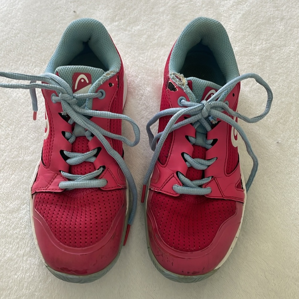 HEAD Vibrant hot pinkand Sky Blue Athletic Shoes